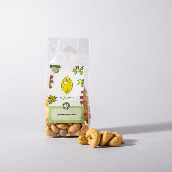 Cashewnoten geroosterd met zout